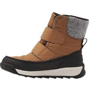 Sorel Tan and Black Toddler Whitney Snow Boots